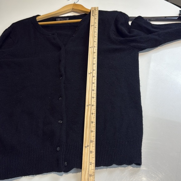 Bitten by Sarah Jessica Parker Black Cardigan Size Extra Large - Picture 5 of 6